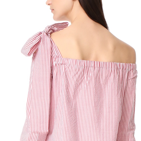 Club Monaco Eluf Seersucker Dress NWOT Sz M - Picture 4 of 5